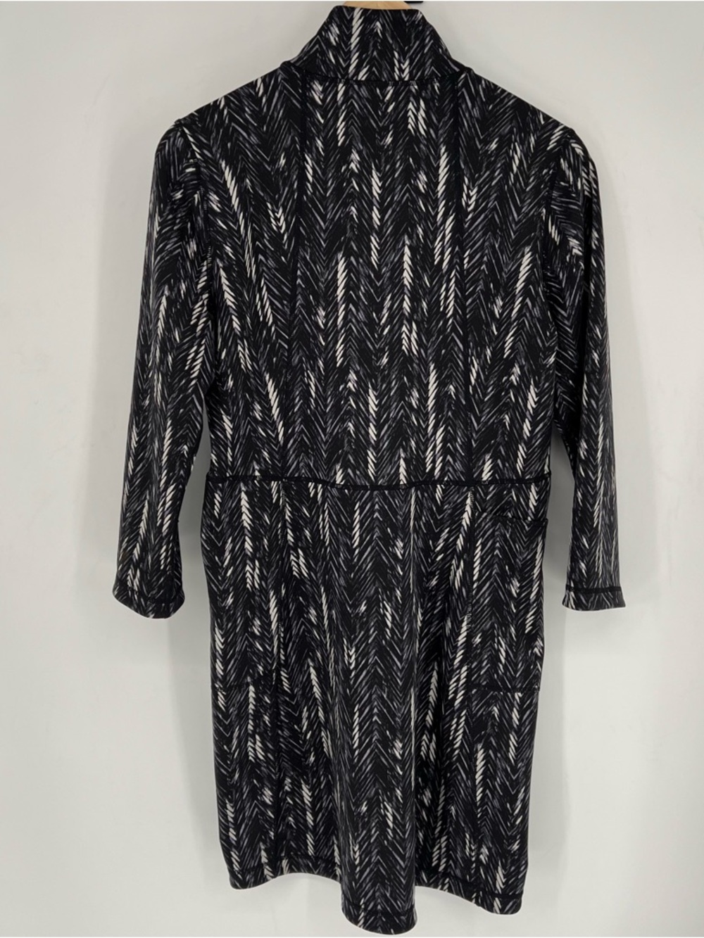 Title Nine Hyperspeed Reversible Dress Zip-Front Long Sleeve Sleet Travel - Picture 12 of 15